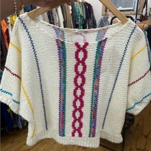 Colorful Striped Women's Sweater